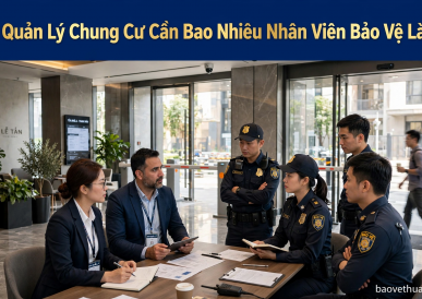 Ban Quản Lý Chung Cư Cần Bao Nhiêu Nhân Viên Bảo Vệ Là Đủ?