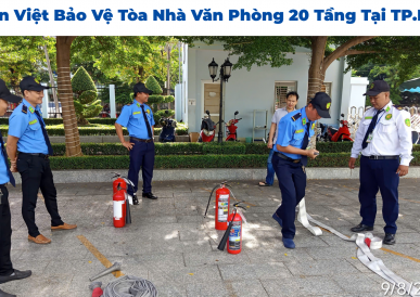 Case Study: Thuận Việt Bảo Vệ Tòa Nhà Văn Phòng 20 Tầng Tại TP.HCM