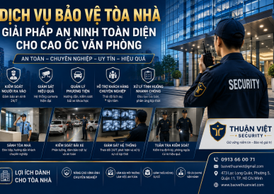 Dịch Vụ Bảo Vệ Tòa Nhà: Giải Pháp An Ninh Toàn Diện Cho Cao Ốc Văn Phòng