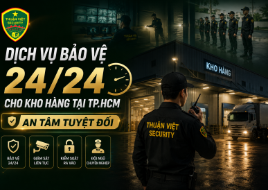 Dịch Vụ Bảo Vệ 24/24 Cho Kho Hàng Tại TP.HCM: An Tâm Tuyệt Đối