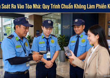 Kiểm Soát Ra Vào Tòa Nhà: Quy Trình Chuẩn Không Làm Phiền Khách