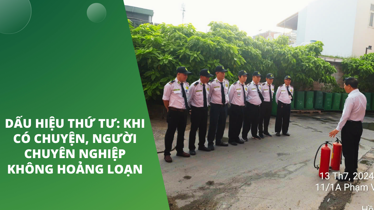 Dấu hiệu thứ tư: Khi có chuyện, người chuyên nghiệp không hoảng loạn