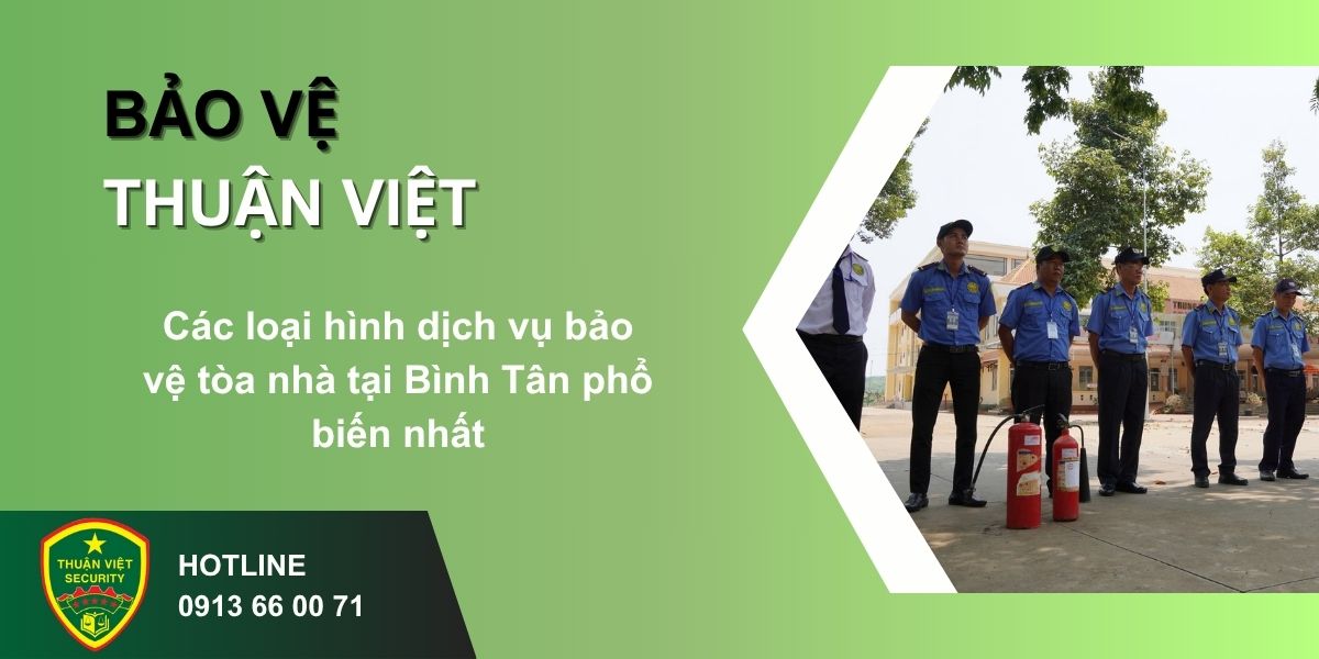 Những thách thức an ninh thường gặp tại các tòa nhà ở Bình Tân