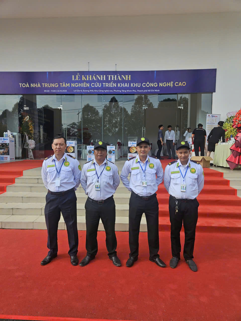 Dịch vụ bảo vệ sự kiện và yếu nhân