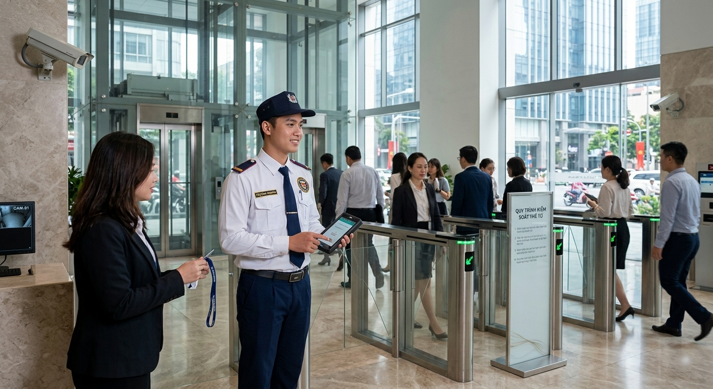 Giữ gìn trật tự cao ốc văn phòng và tòa nhà thương mại