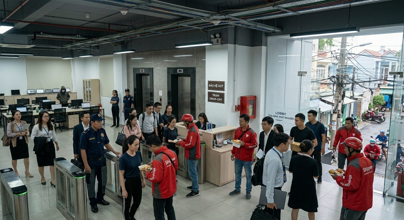 Thực trạng và thách thức an ninh văn phòng tại Phú Nhuận năm 2026